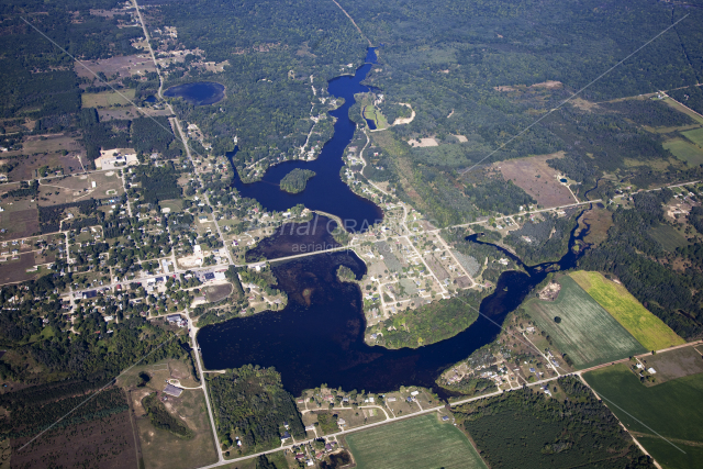 Lake of the Hills in Isabella County, Michigan